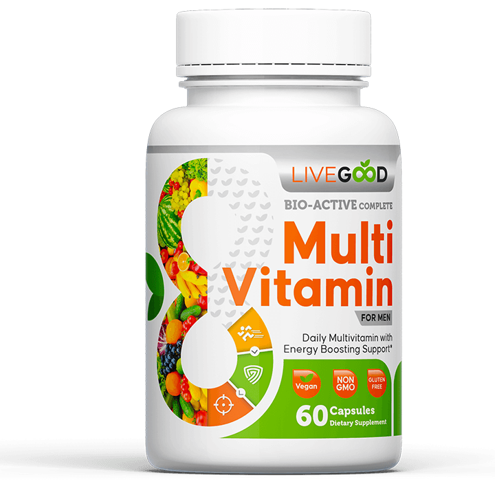 LIVEGOOD Bio-Active Complete Multi-Vitamin for Men Review