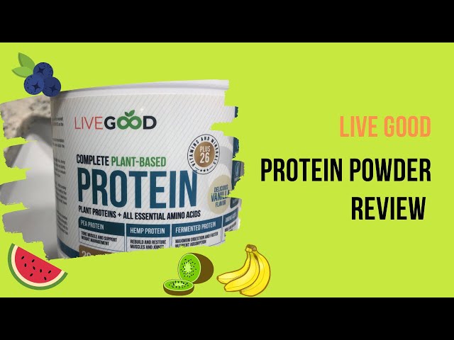 LIVEGOOD Complete Plant-Based Protein Review