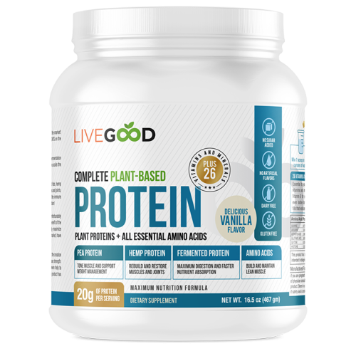 LIVEGOOD Complete Plant-Based Protein Review