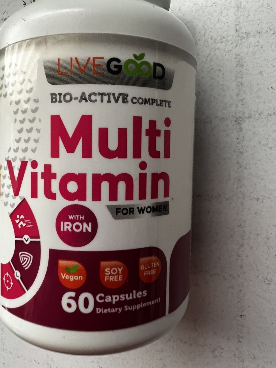 Bio-Active Complete Multi-Vitamin for Women with Iron from LiveGood Review